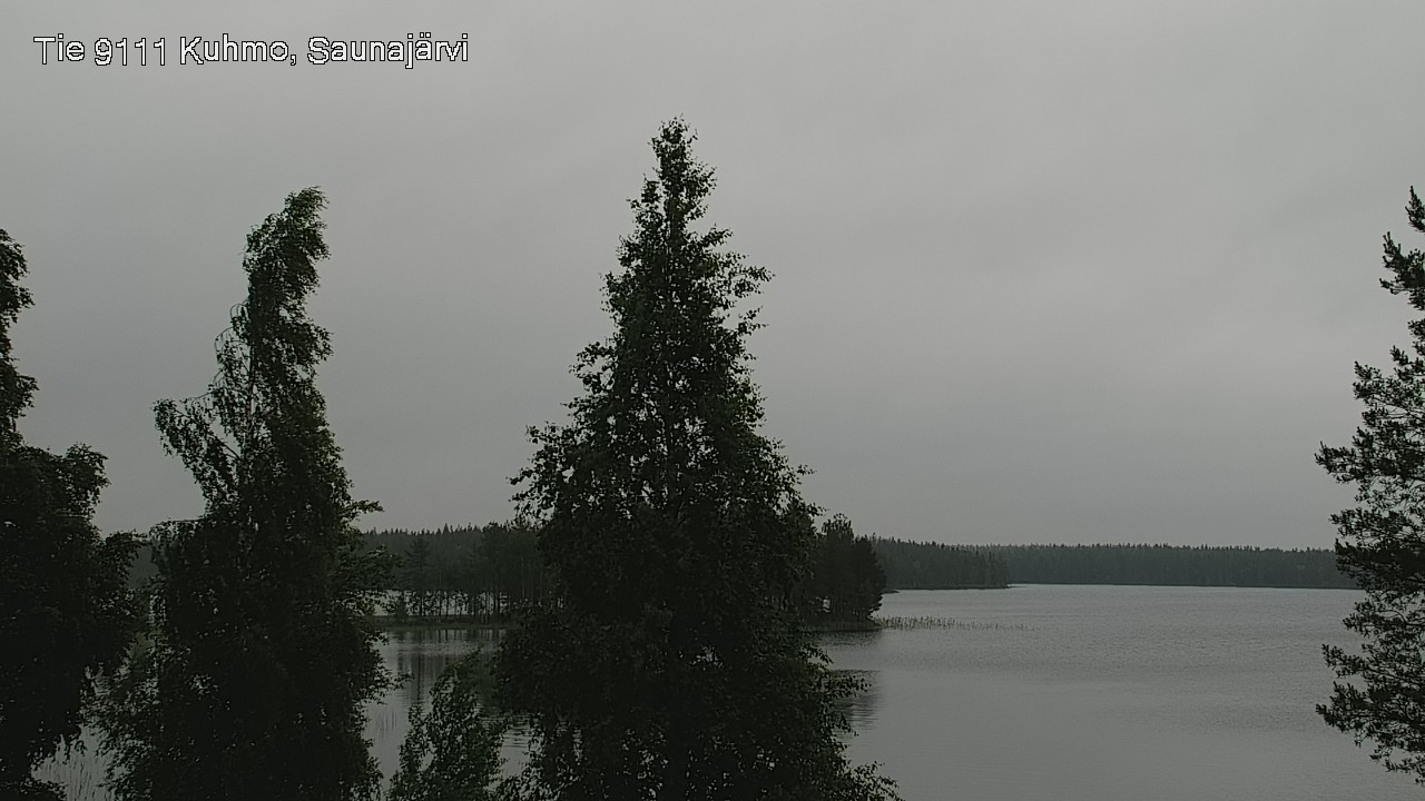 Kelikamerat Kuva Tie 9111 Kuhmo, Saunajärvi, Kuhmo, Kainuu