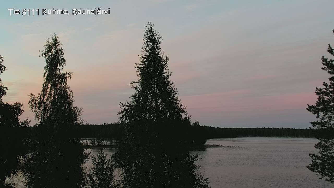 Kelikamerat Kuva Tie 9111 Kuhmo, Saunajärvi, Kuhmo, Kainuu