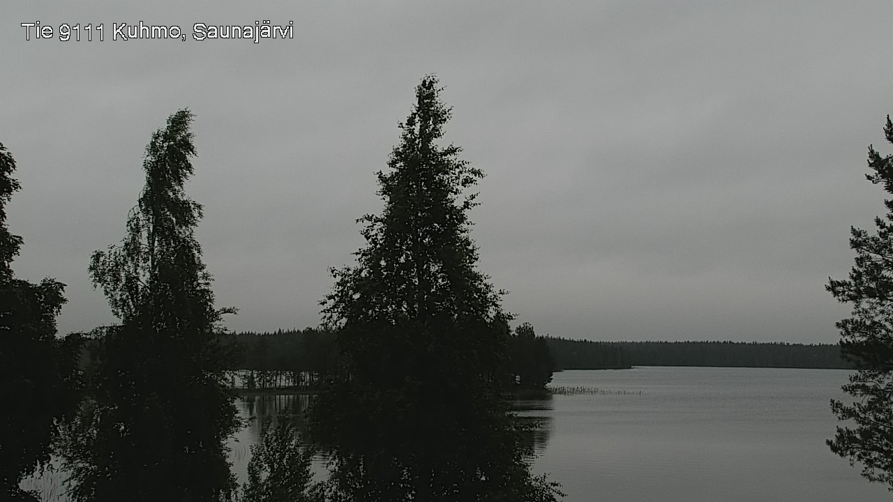 Kelikamerat Kuva Tie 9111 Kuhmo, Saunajärvi, Kuhmo, Kainuu