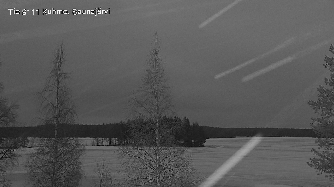 Kelikamerat Kuva Tie 9111 Kuhmo, Saunajärvi, Kuhmo, Kainuu