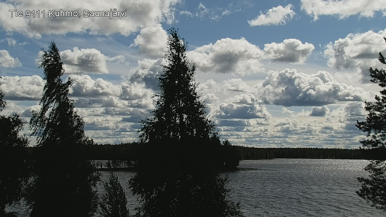 Kelikamerat Kuva Tie 9111 Kuhmo, Saunajärvi, Kuhmo, Kainuu