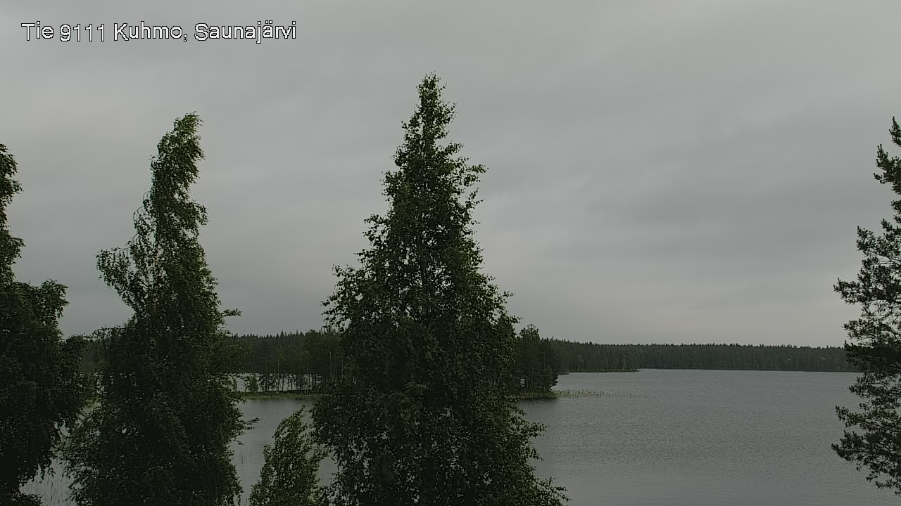 Kelikamerat Kuva Tie 9111 Kuhmo, Saunajärvi, Kuhmo, Kainuu