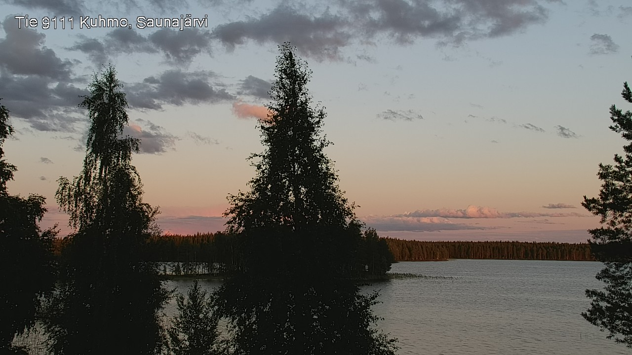 Kelikamerat Kuva Tie 9111 Kuhmo, Saunajärvi, Kuhmo, Kainuu