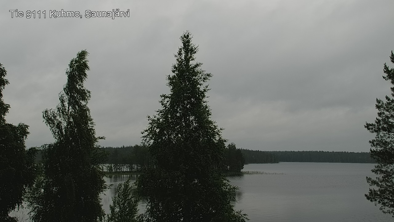 Kelikamerat Kuva Tie 9111 Kuhmo, Saunajärvi, Kuhmo, Kainuu