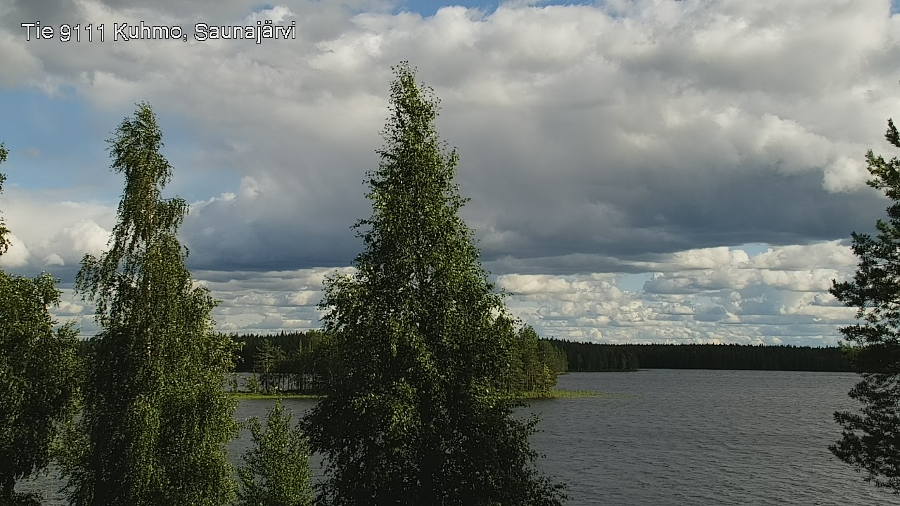Kelikamerat Kuva Tie 9111 Kuhmo, Saunajärvi, Kuhmo, Kainuu