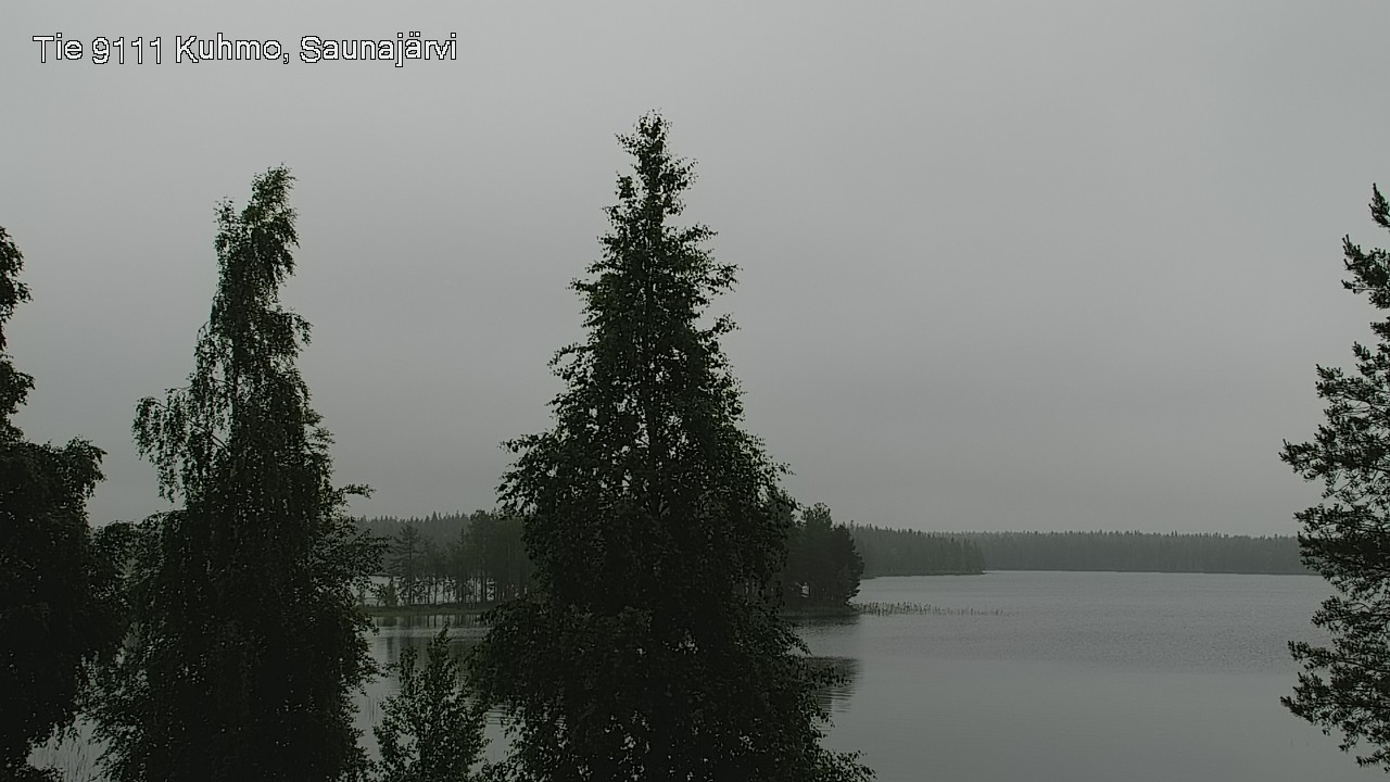 Kelikamerat Kuva Tie 9111 Kuhmo, Saunajärvi, Kuhmo, Kainuu