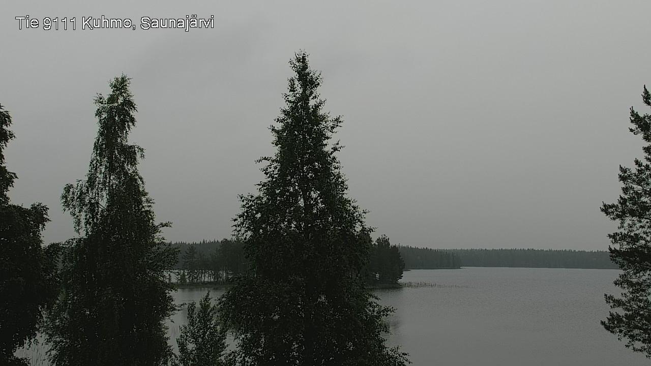 Kelikamerat Kuva Tie 9111 Kuhmo, Saunajärvi, Kuhmo, Kainuu