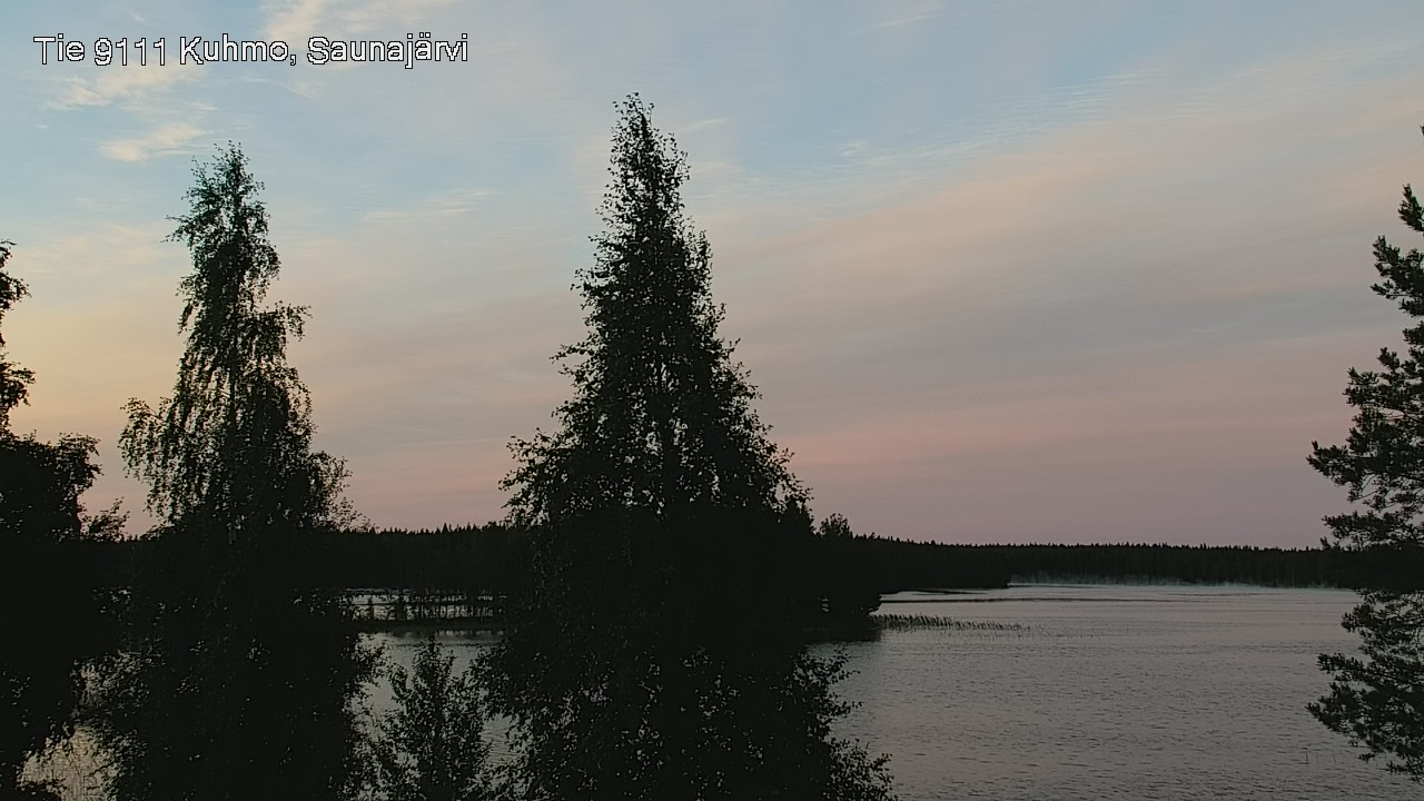 Kelikamerat Kuva Tie 9111 Kuhmo, Saunajärvi, Kuhmo, Kainuu