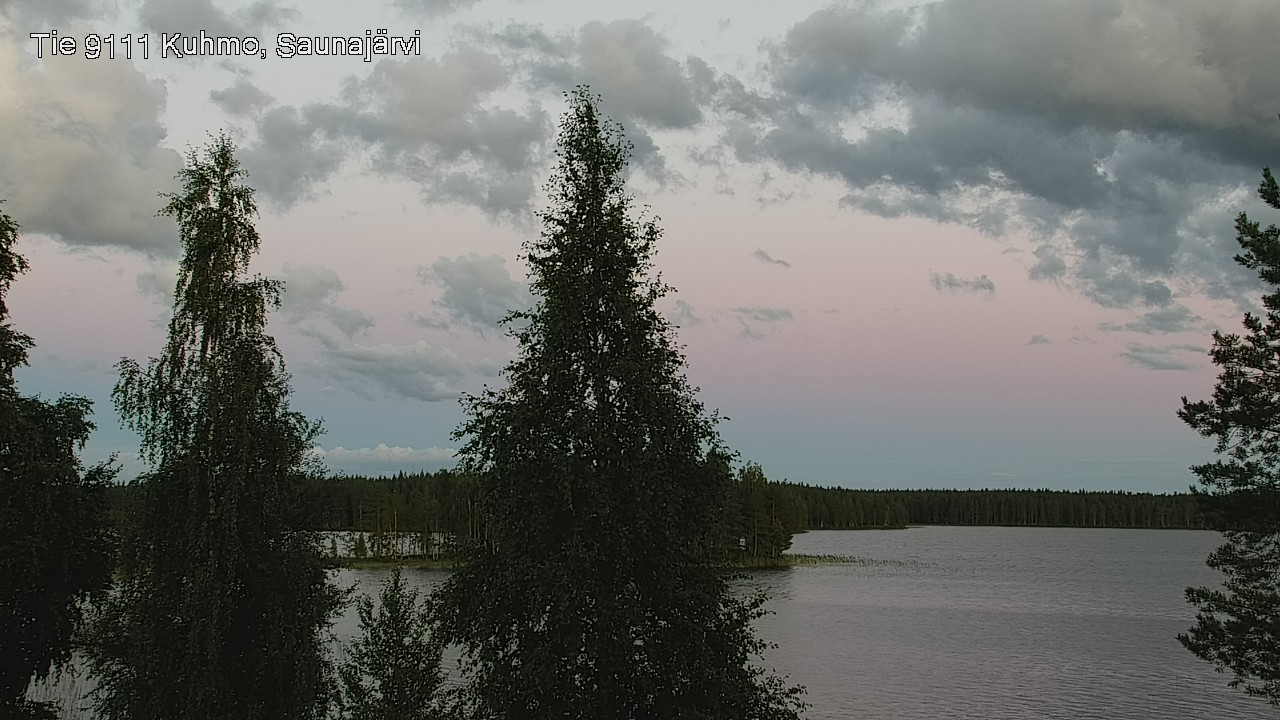 Kelikamerat Kuva Tie 9111 Kuhmo, Saunajärvi, Kuhmo, Kainuu