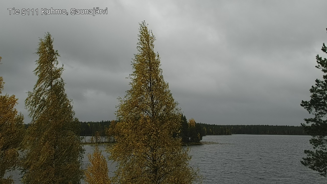 Kelikamerat Kuva Tie 9111 Kuhmo, Saunajärvi, Kuhmo, Kainuu