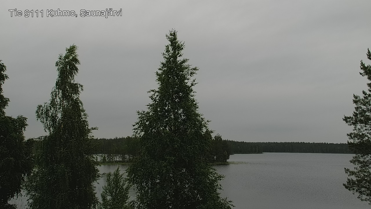 Kelikamerat Kuva Tie 9111 Kuhmo, Saunajärvi, Kuhmo, Kainuu