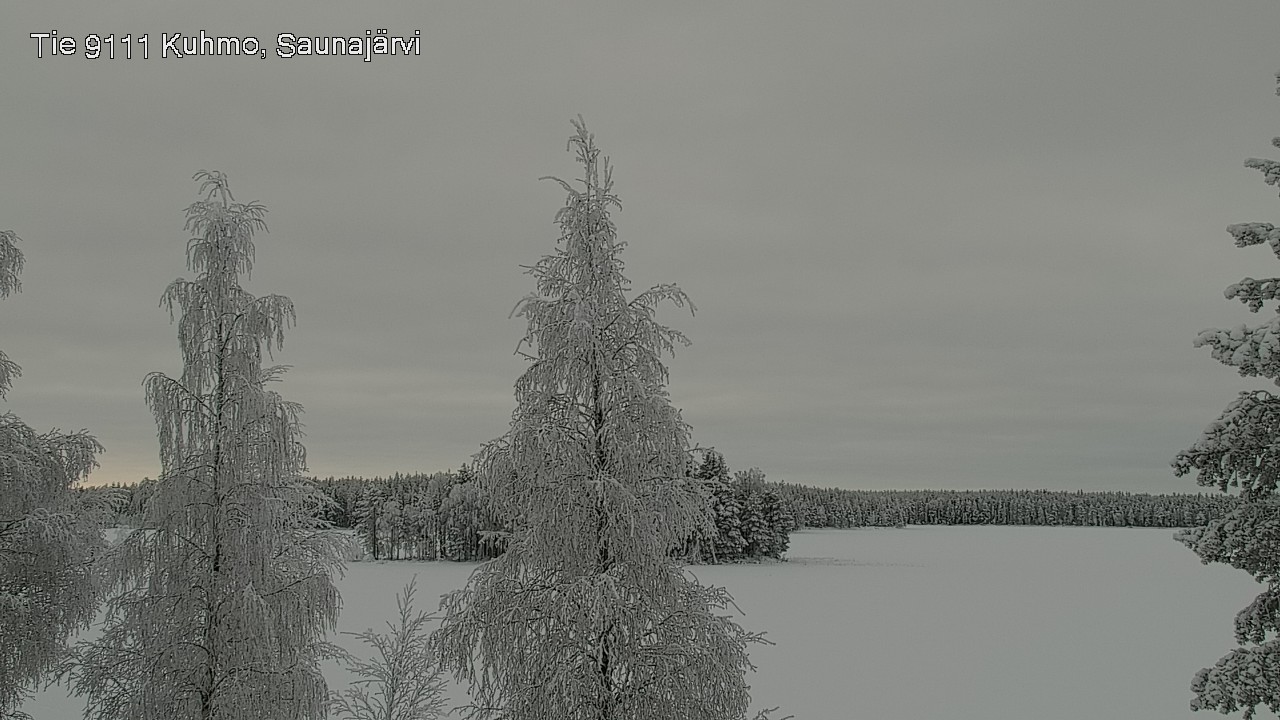 Kelikamerat Kuva Tie 9111 Kuhmo, Saunajärvi, Kuhmo, Kainuu