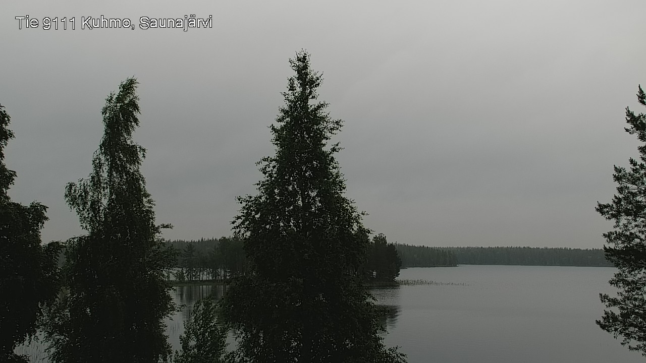 Kelikamerat Kuva Tie 9111 Kuhmo, Saunajärvi, Kuhmo, Kainuu