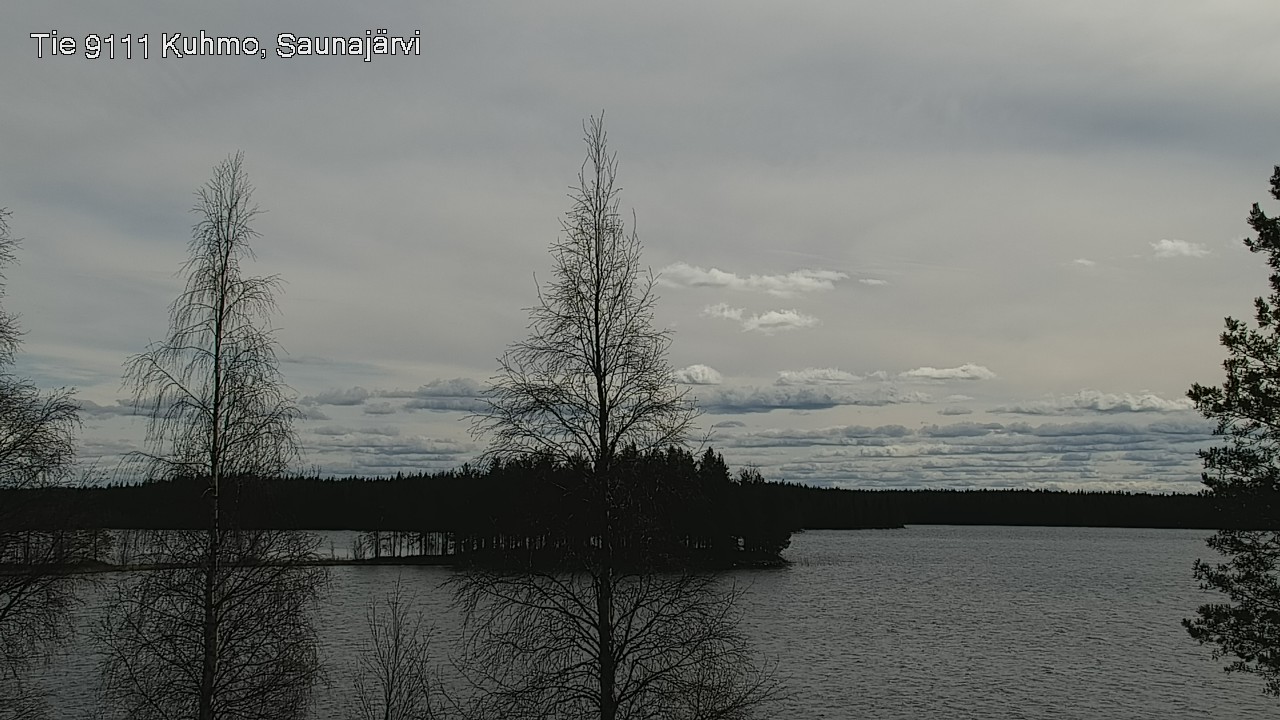Weather Camera Image Väg 9111 Kuhmo, Saunajärvi, Kuhmo, Kainuu