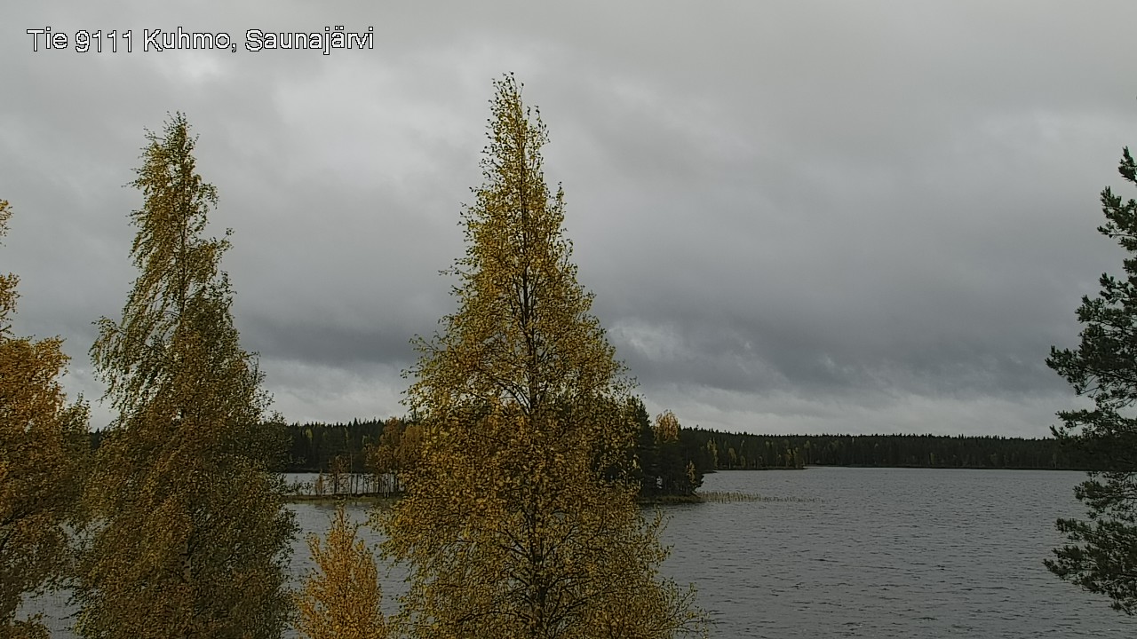 Kelikamerat Kuva Tie 9111 Kuhmo, Saunajärvi, Kuhmo, Kainuu
