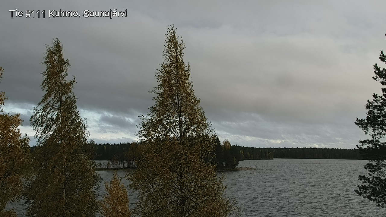 Kelikamerat Kuva Tie 9111 Kuhmo, Saunajärvi, Kuhmo, Kainuu