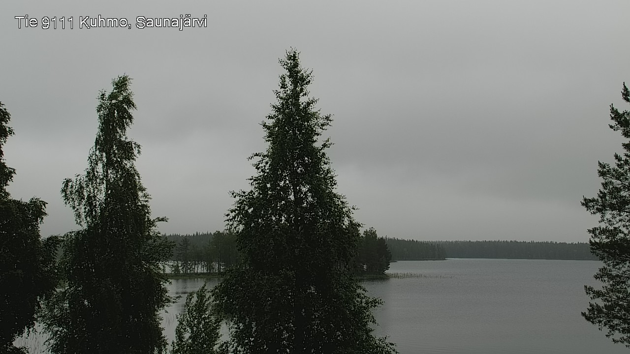 Kelikamerat Kuva Tie 9111 Kuhmo, Saunajärvi, Kuhmo, Kainuu