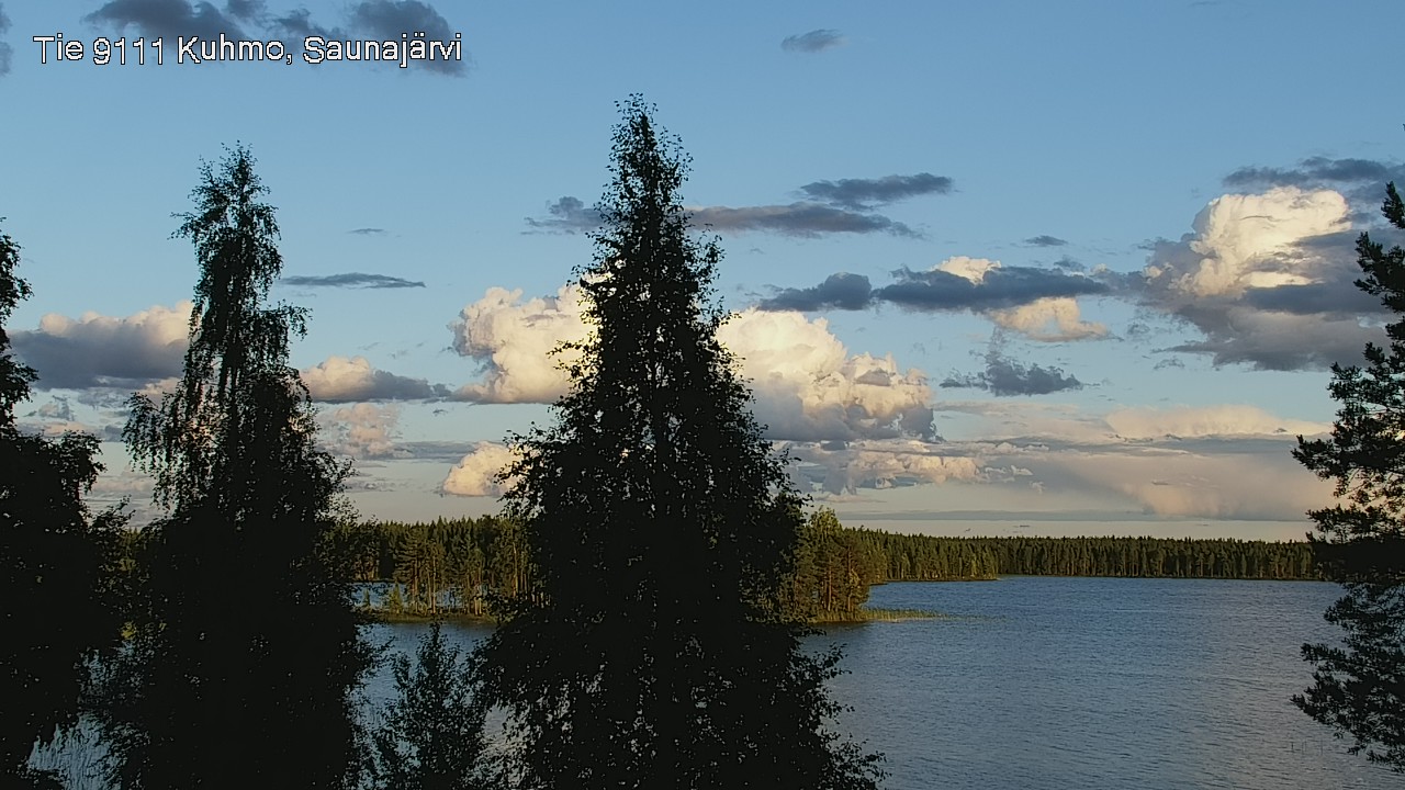 Kelikamerat Kuva Tie 9111 Kuhmo, Saunajärvi, Kuhmo, Kainuu