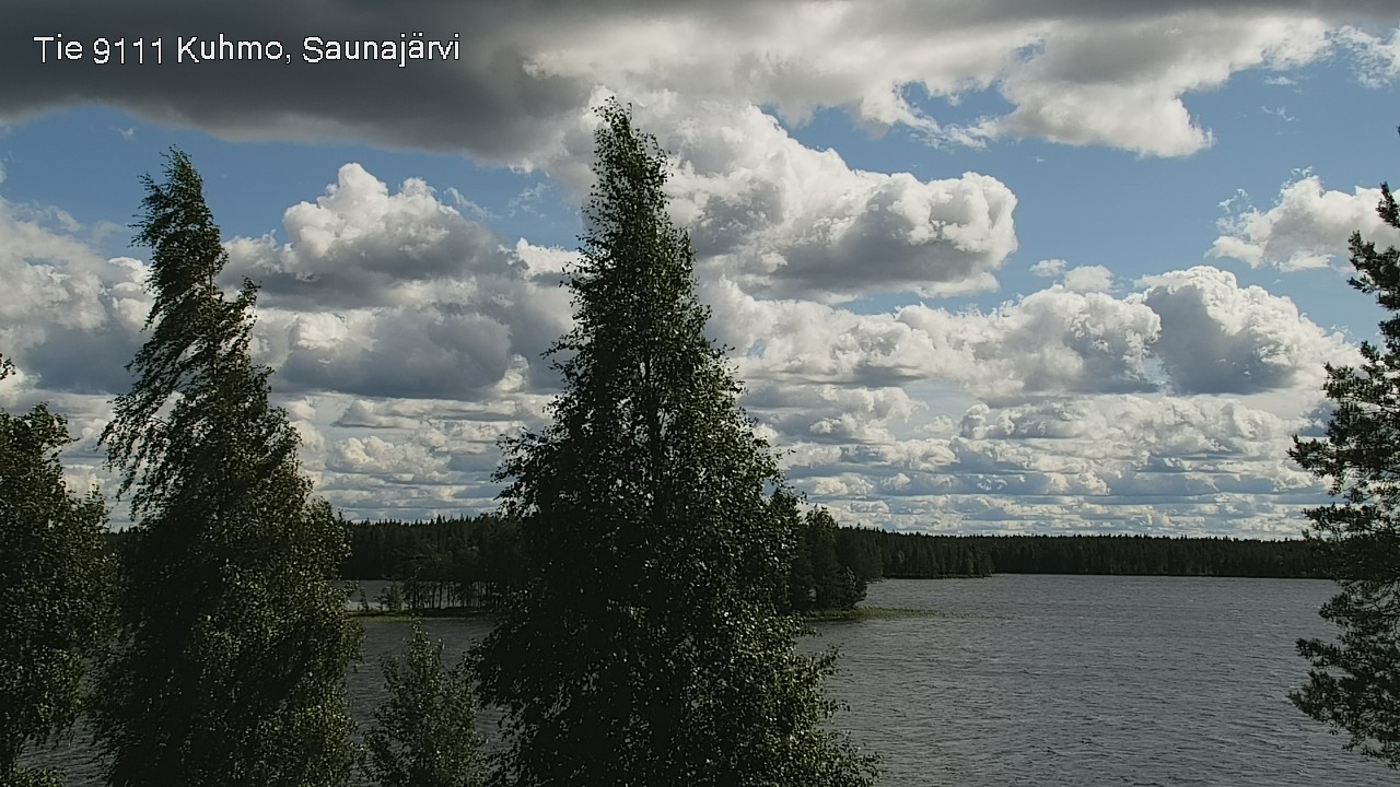 Kelikamerat Kuva Tie 9111 Kuhmo, Saunajärvi, Kuhmo, Kainuu