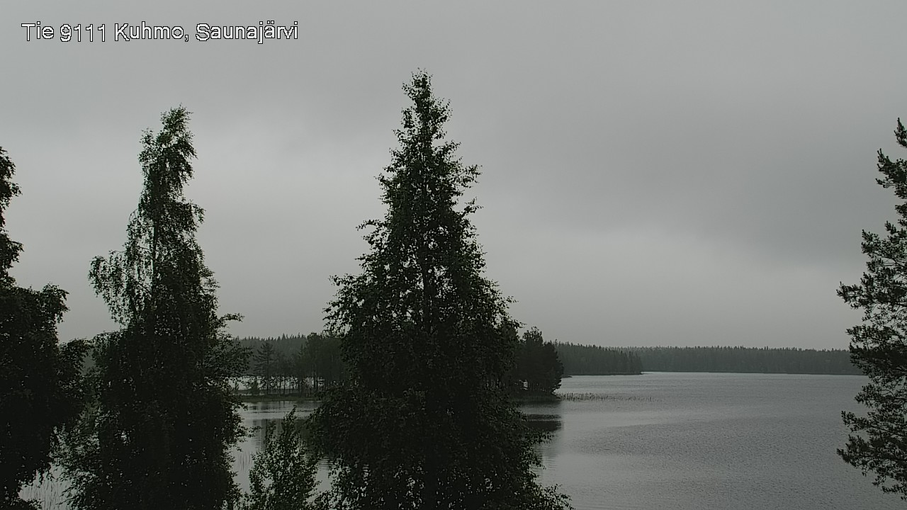 Kelikamerat Kuva Tie 9111 Kuhmo, Saunajärvi, Kuhmo, Kainuu