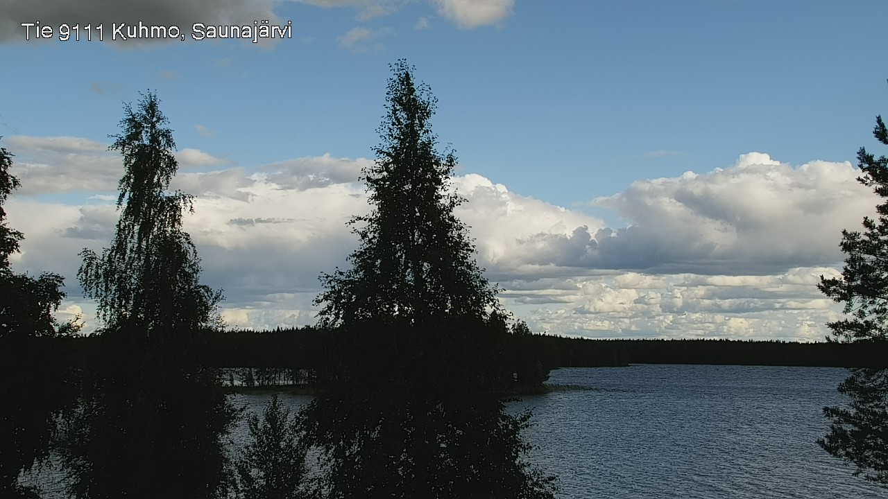 Kelikamerat Kuva Tie 9111 Kuhmo, Saunajärvi, Kuhmo, Kainuu