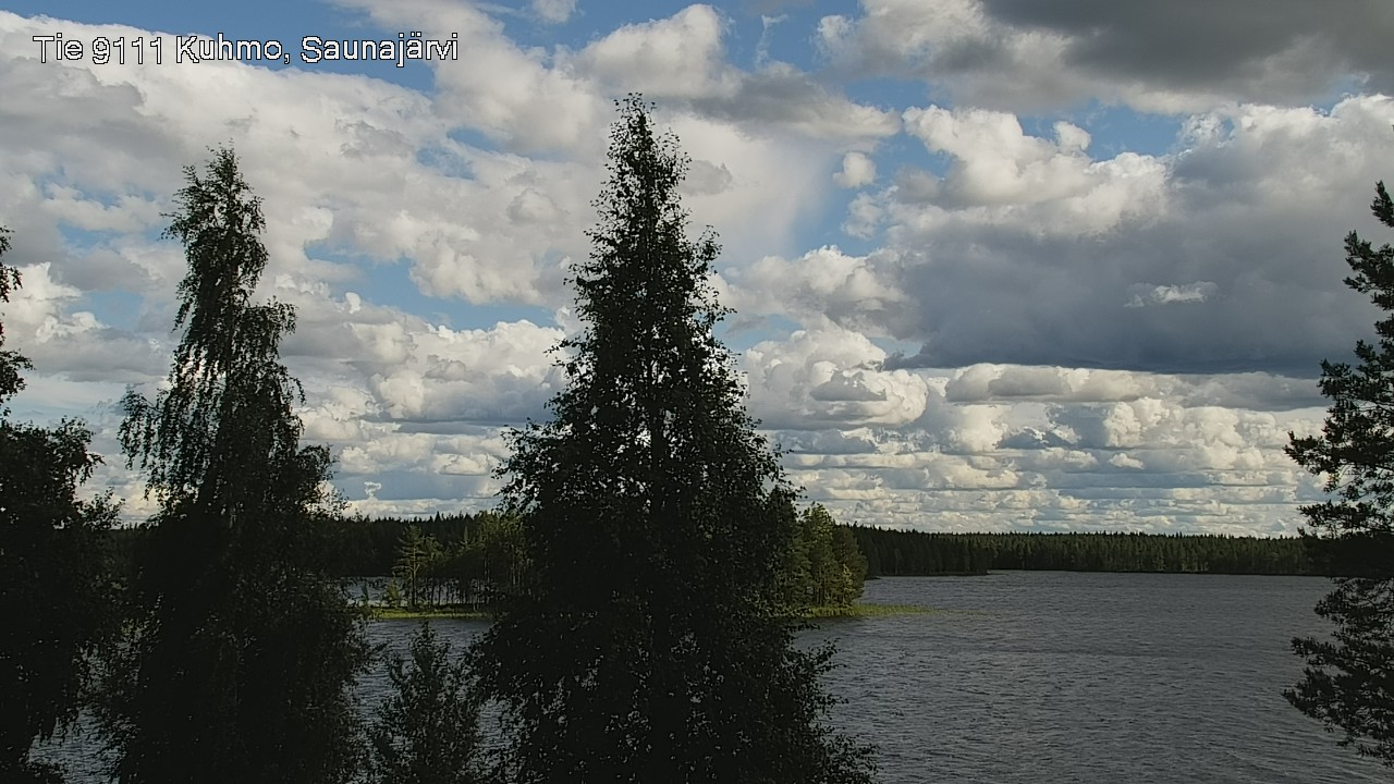 Kelikamerat Kuva Tie 9111 Kuhmo, Saunajärvi, Kuhmo, Kainuu