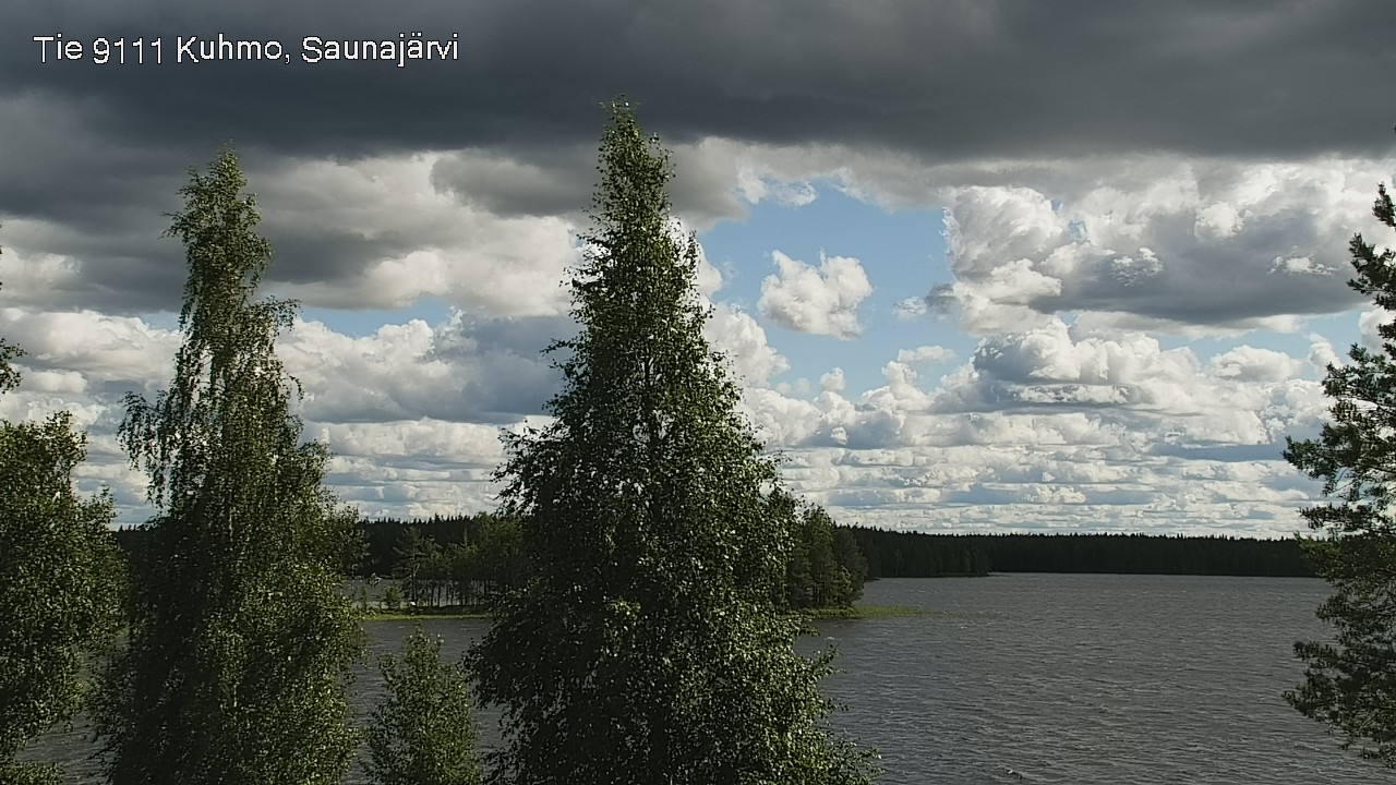 Kelikamerat Kuva Tie 9111 Kuhmo, Saunajärvi, Kuhmo, Kainuu