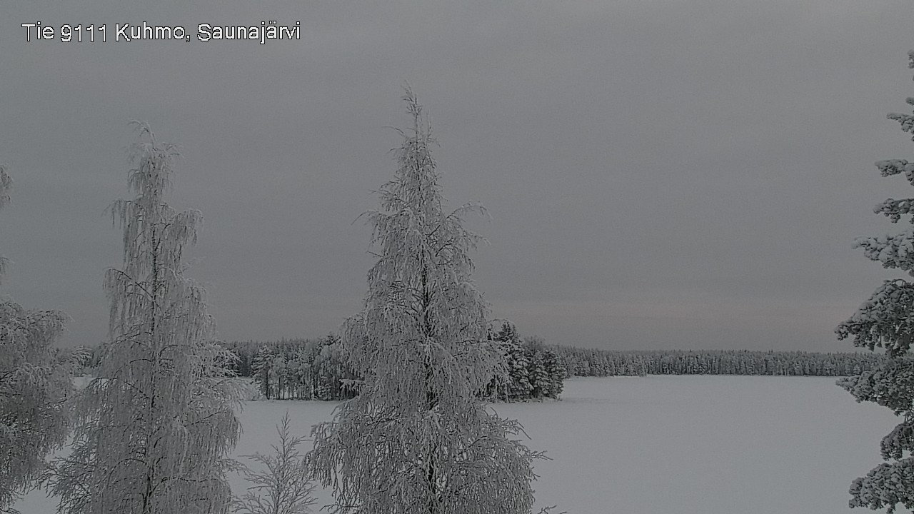 Kelikamerat Kuva Tie 9111 Kuhmo, Saunajärvi, Kuhmo, Kainuu