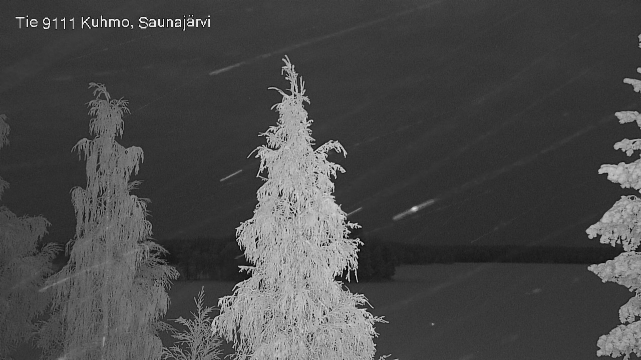 Kelikamerat Kuva Tie 9111 Kuhmo, Saunajärvi, Kuhmo, Kainuu