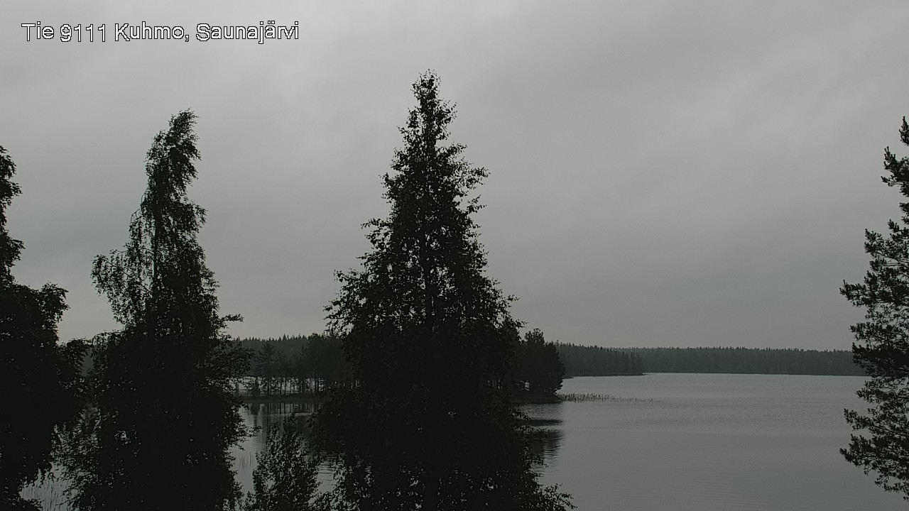 Kelikamerat Kuva Tie 9111 Kuhmo, Saunajärvi, Kuhmo, Kainuu