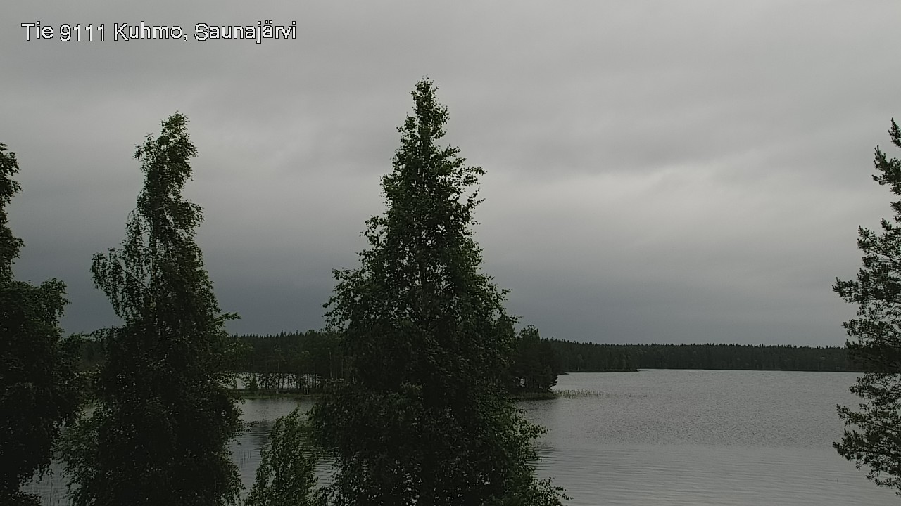 Kelikamerat Kuva Tie 9111 Kuhmo, Saunajärvi, Kuhmo, Kainuu