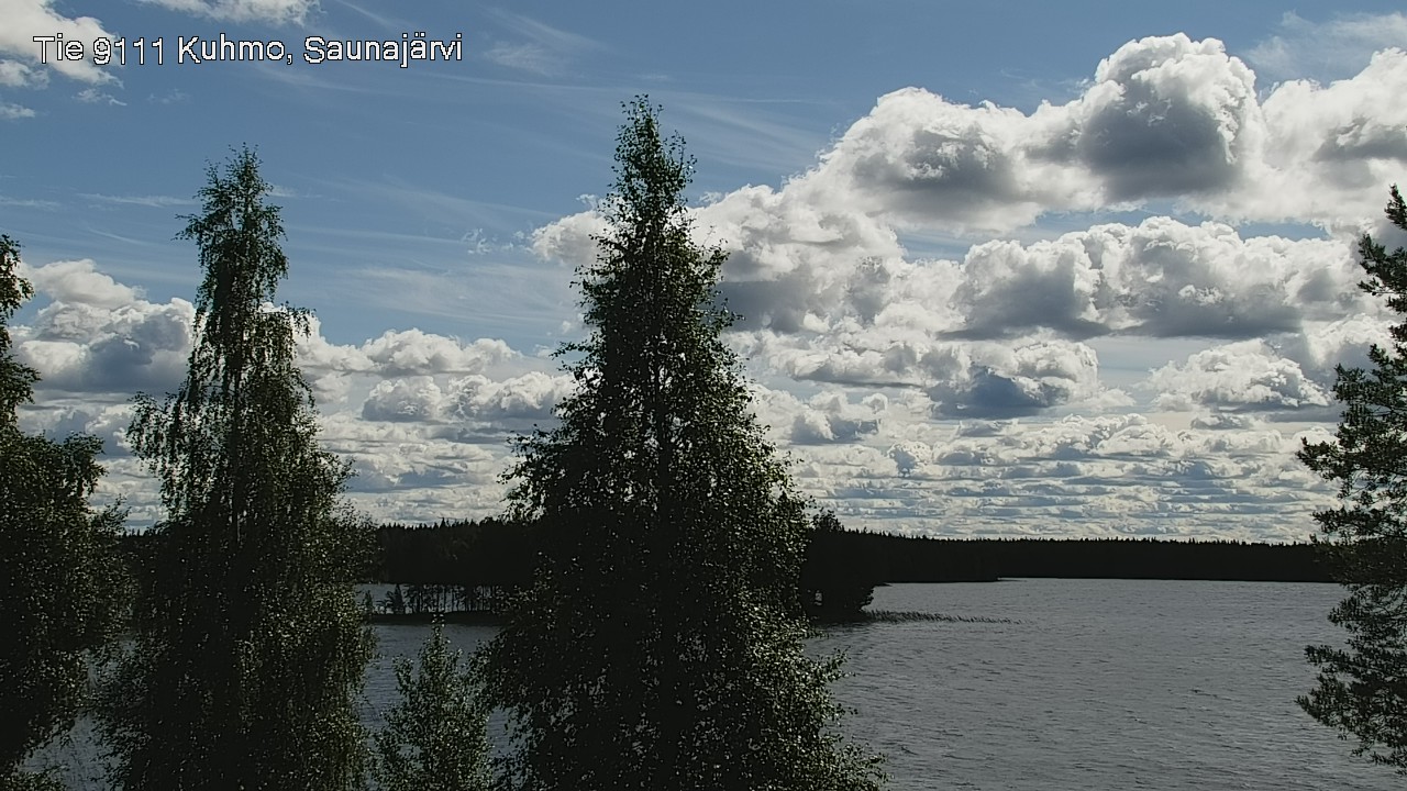 Kelikamerat Kuva Tie 9111 Kuhmo, Saunajärvi, Kuhmo, Kainuu