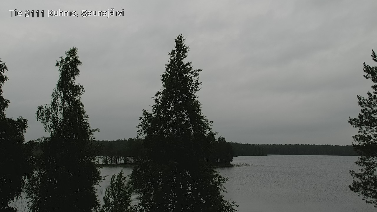 Kelikamerat Kuva Tie 9111 Kuhmo, Saunajärvi, Kuhmo, Kainuu