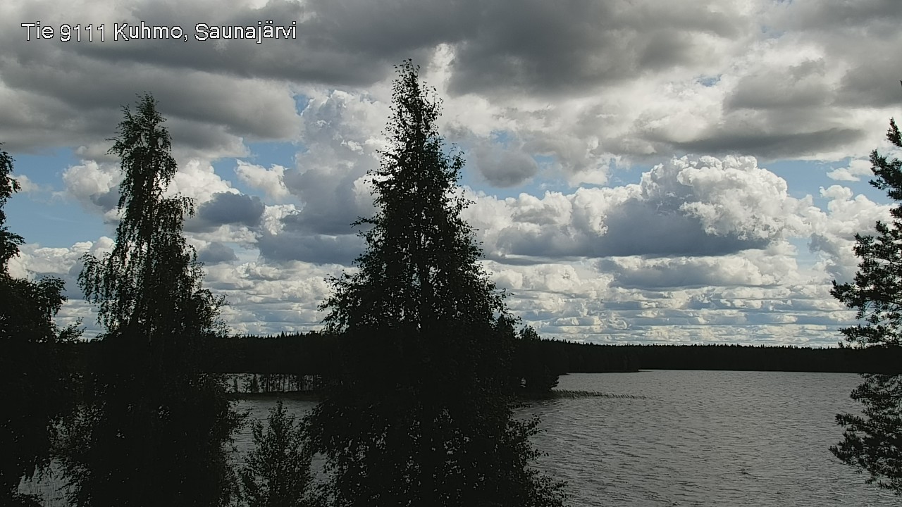 Kelikamerat Kuva Tie 9111 Kuhmo, Saunajärvi, Kuhmo, Kainuu