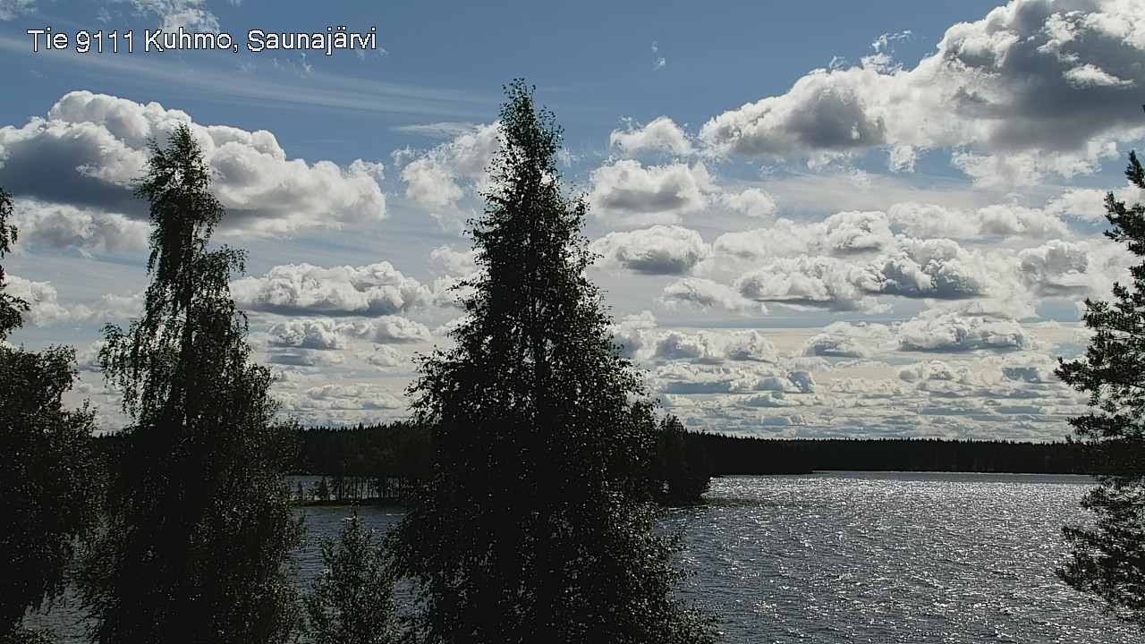 Kelikamerat Kuva Tie 9111 Kuhmo, Saunajärvi, Kuhmo, Kainuu