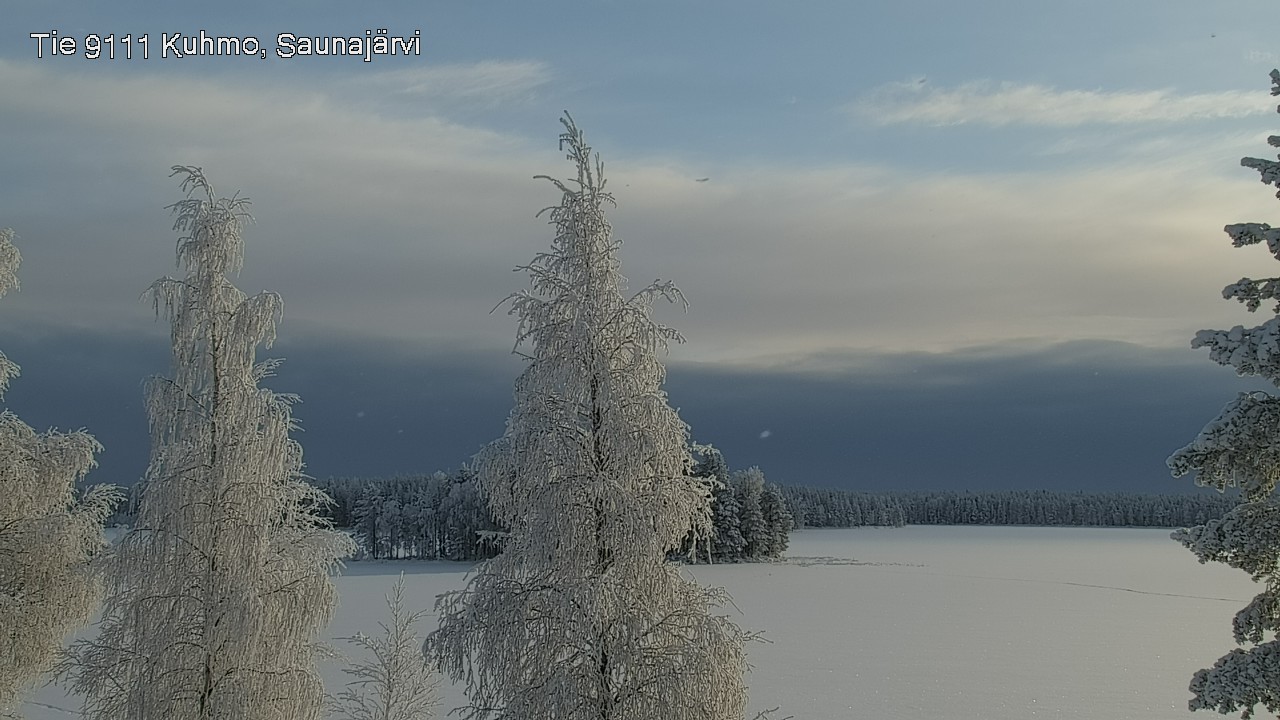 Kelikamerat Kuva Tie 9111 Kuhmo, Saunajärvi, Kuhmo, Kainuu
