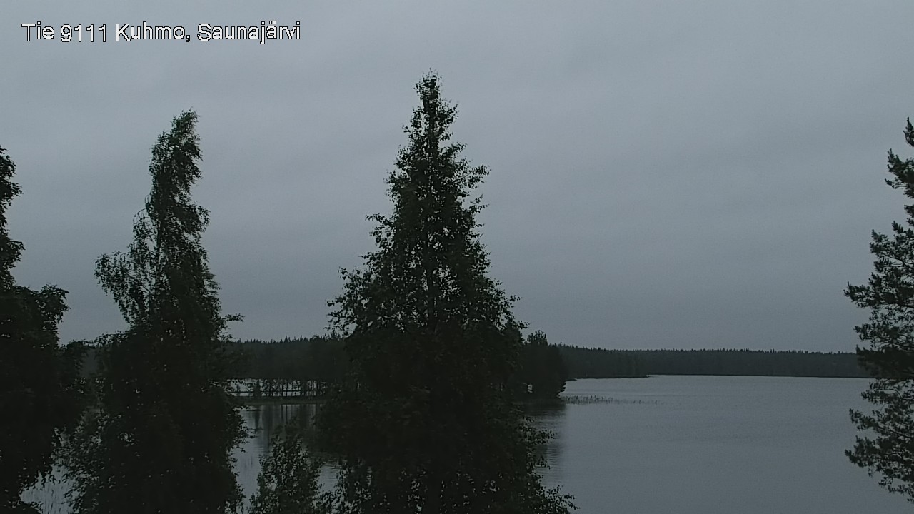 Kelikamerat Kuva Tie 9111 Kuhmo, Saunajärvi, Kuhmo, Kainuu