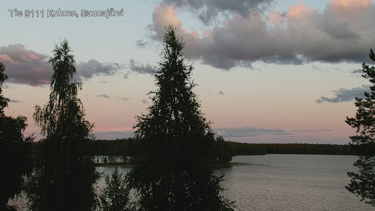 Kelikamerat Kuva Tie 9111 Kuhmo, Saunajärvi, Kuhmo, Kainuu