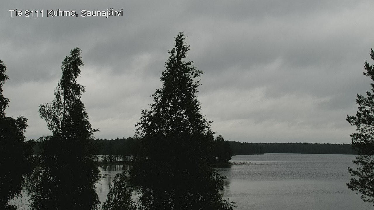 Kelikamerat Kuva Tie 9111 Kuhmo, Saunajärvi, Kuhmo, Kainuu