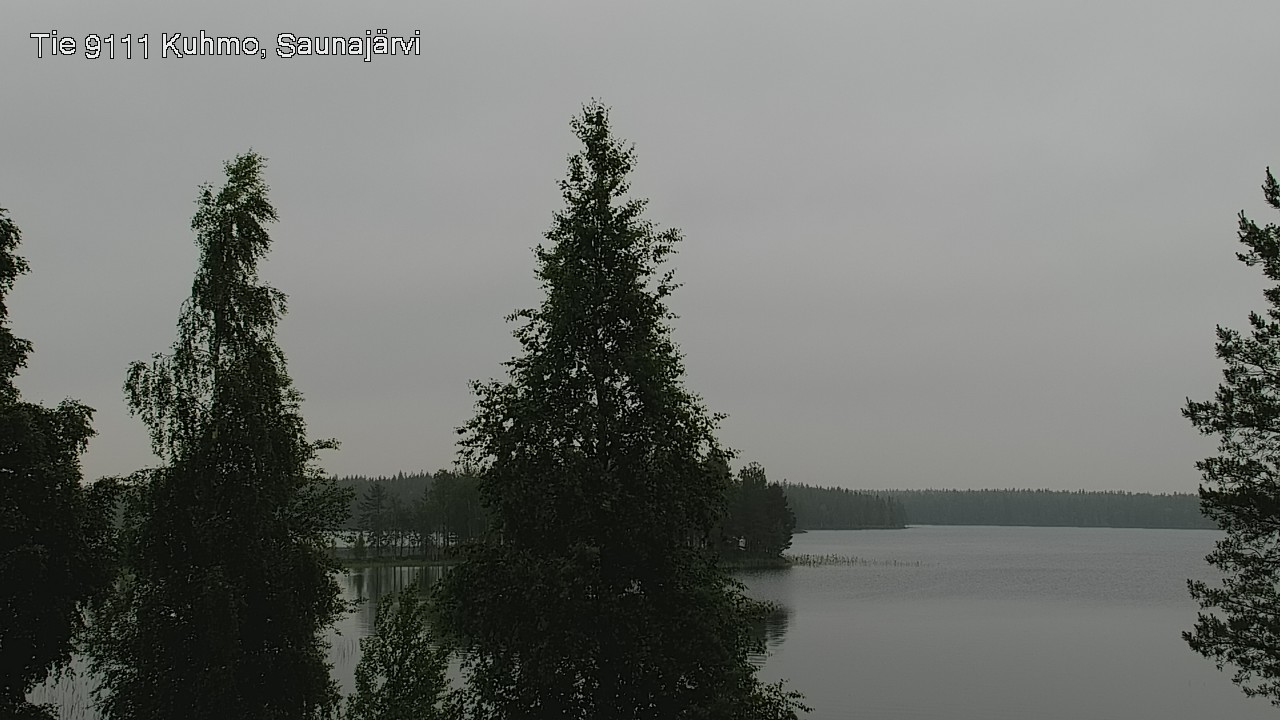 Kelikamerat Kuva Tie 9111 Kuhmo, Saunajärvi, Kuhmo, Kainuu
