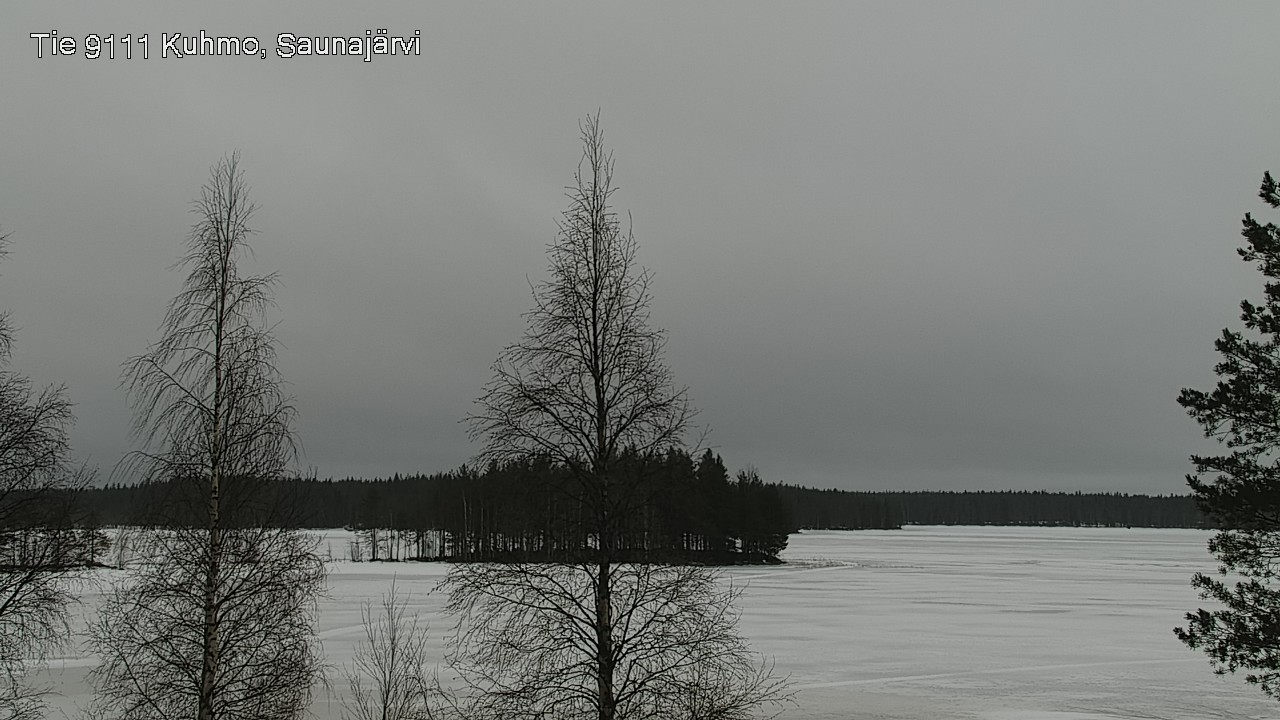 Kelikamerat Kuva Tie 9111 Kuhmo, Saunajärvi, Kuhmo, Kainuu