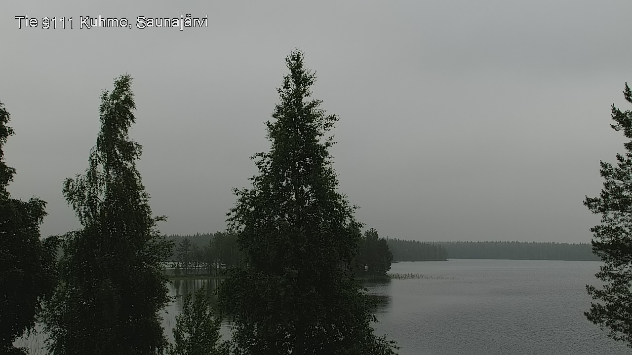 Kelikamerat Kuva Tie 9111 Kuhmo, Saunajärvi, Kuhmo, Kainuu