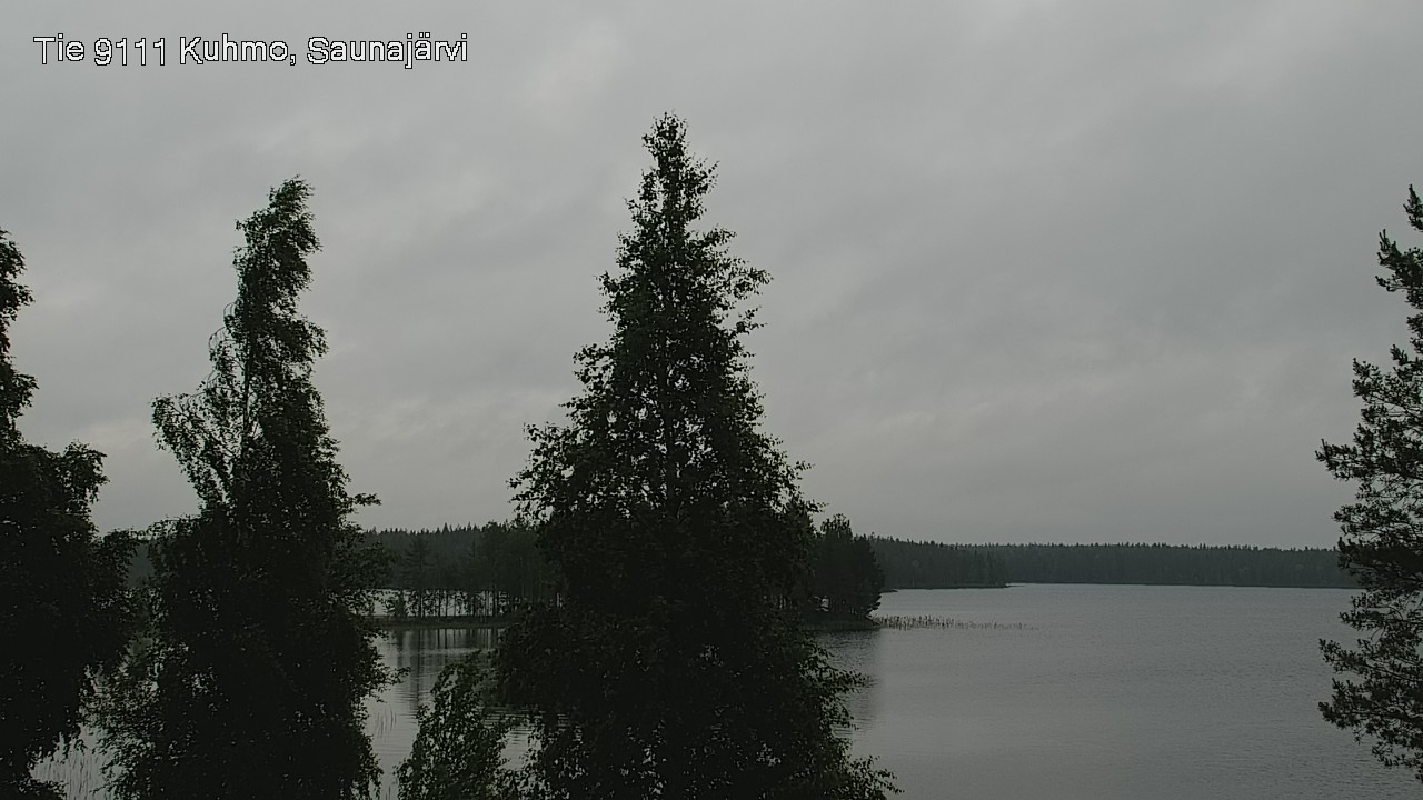 Kelikamerat Kuva Tie 9111 Kuhmo, Saunajärvi, Kuhmo, Kainuu