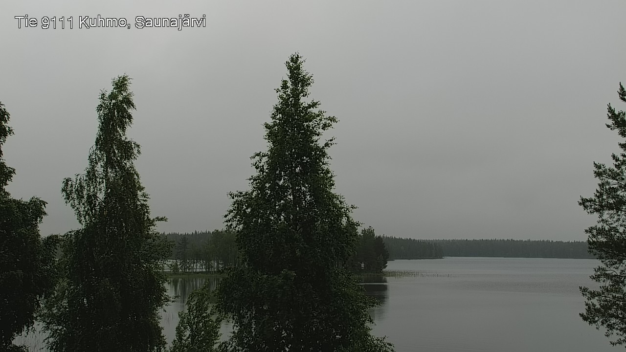 Kelikamerat Kuva Tie 9111 Kuhmo, Saunajärvi, Kuhmo, Kainuu