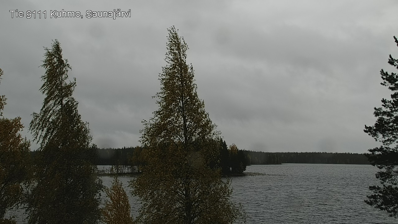 Kelikamerat Kuva Tie 9111 Kuhmo, Saunajärvi, Kuhmo, Kainuu