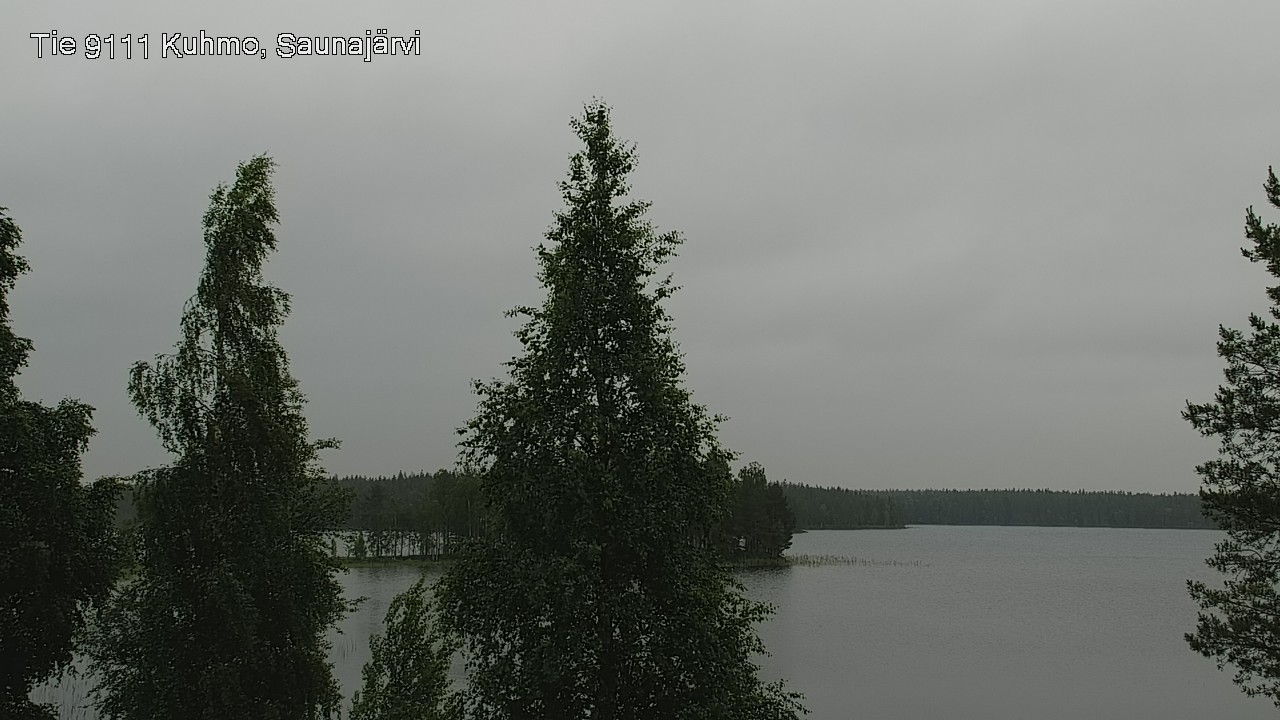 Kelikamerat Kuva Tie 9111 Kuhmo, Saunajärvi, Kuhmo, Kainuu