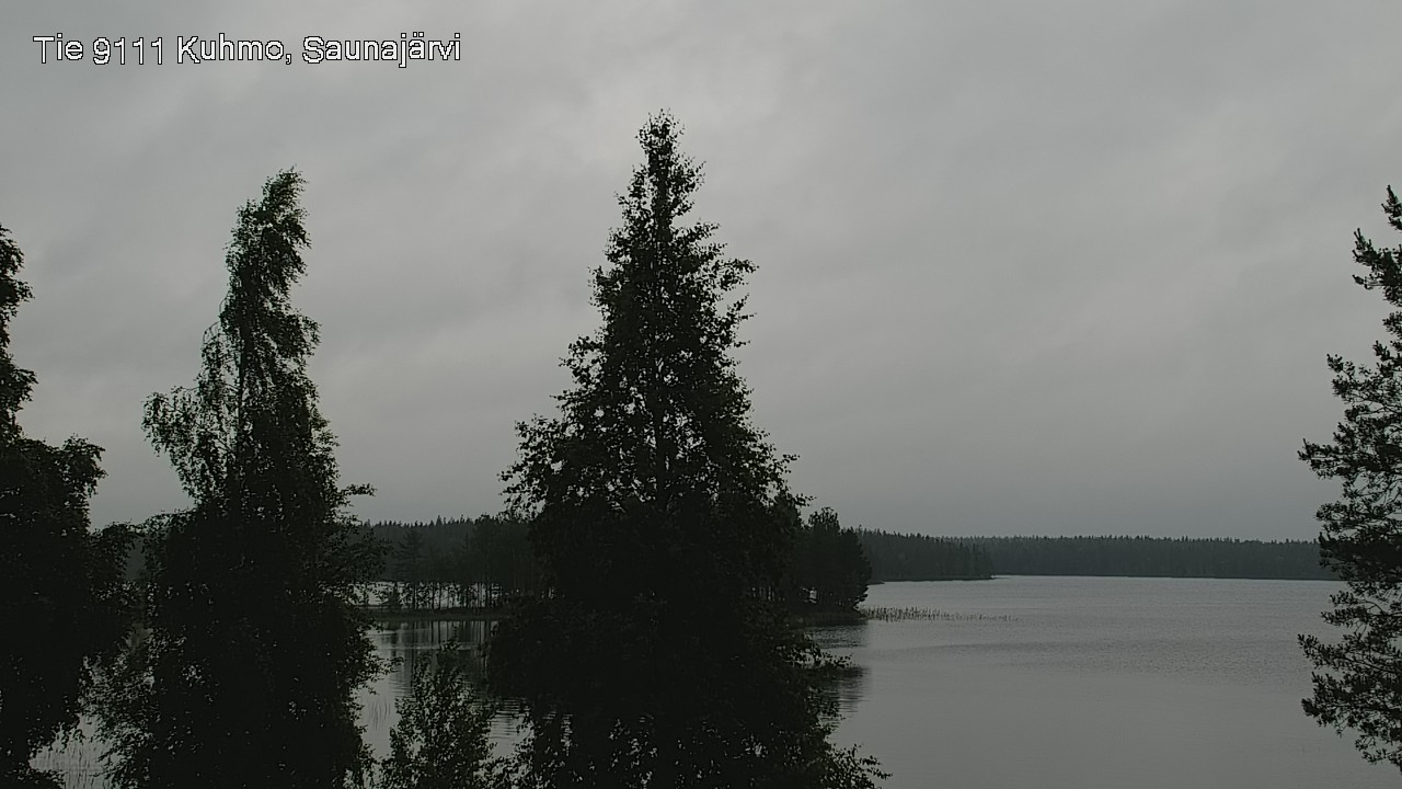 Kelikamerat Kuva Tie 9111 Kuhmo, Saunajärvi, Kuhmo, Kainuu