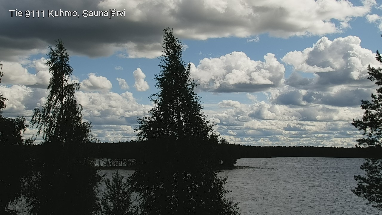 Kelikamerat Kuva Tie 9111 Kuhmo, Saunajärvi, Kuhmo, Kainuu