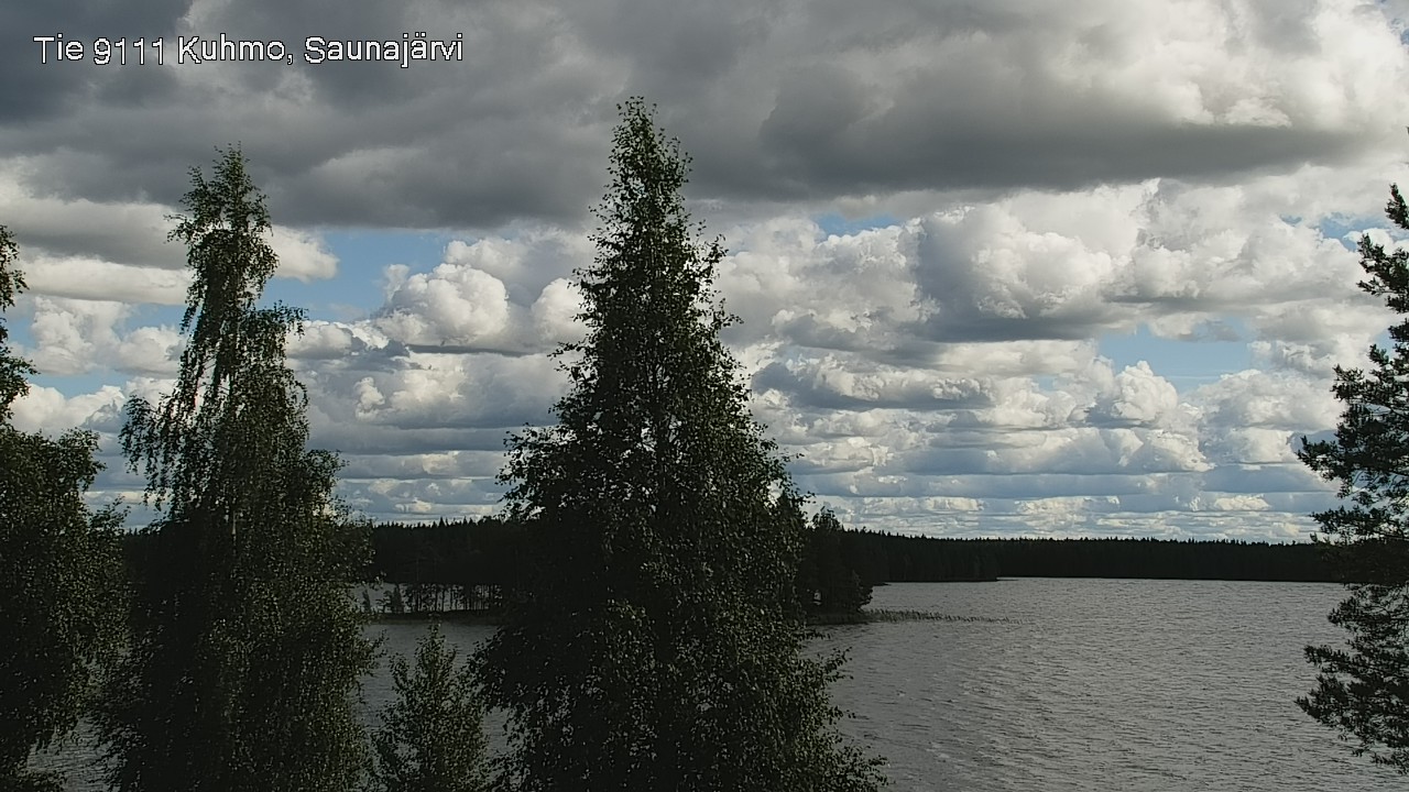 Kelikamerat Kuva Tie 9111 Kuhmo, Saunajärvi, Kuhmo, Kainuu
