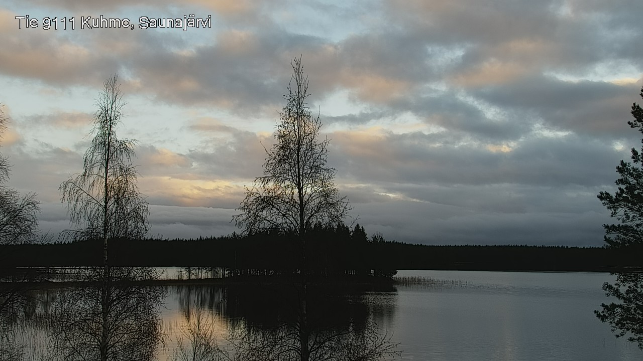 Kelikamerat Kuva Tie 9111 Kuhmo, Saunajärvi, Kuhmo, Kainuu